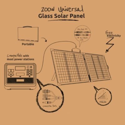 Gizzu 200W Solar Panel Glass - Image 2