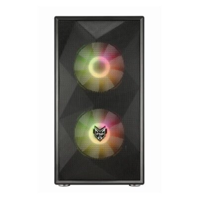 FSP CST130A Micro-ATXGaming Chassis - Black - Image 5