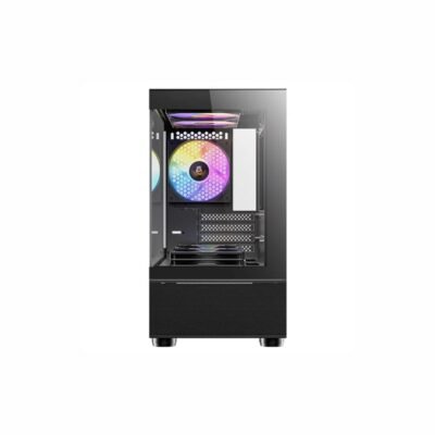 Antec CX200M Elite Micro-ATX | ITX RGB Mini-Tower Gaming Chassis - Black - Image 3