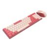 Redragon BS8772 Wireless Keyboard and Mouse Combo - Red/Pink - Image 3
