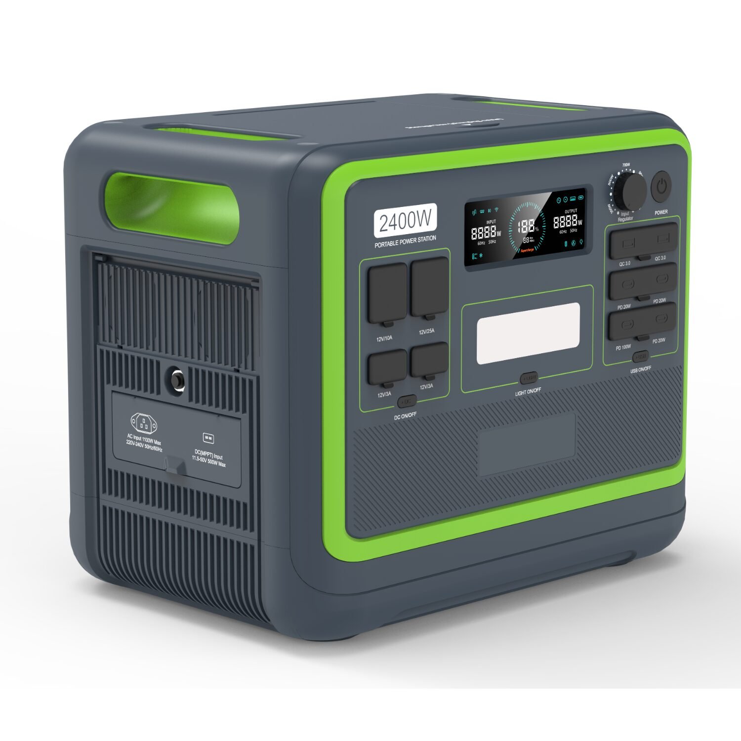 Gizzu Hero Pro 2048Wh/2400W UPS Power Station With App - Image 3