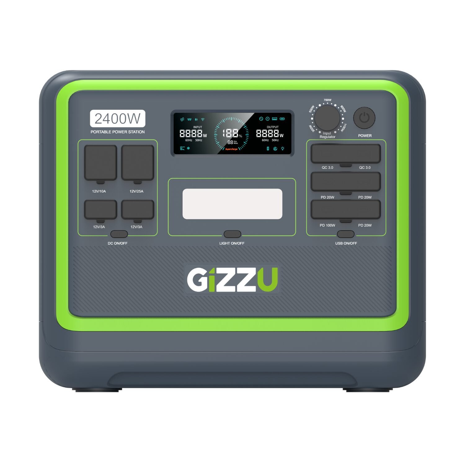 Gizzu Hero Pro 2048Wh/2400W UPS Power Station With App - Image 7